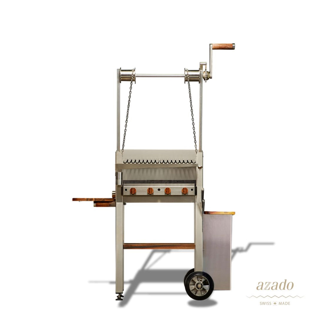 azado Grill El Maestro 60x40cm mit Gaselement